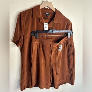 Mens Express Terry short set